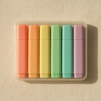 Textmarker-Set Pastell